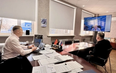 Глава Вяземского округа Олег Смоляков принял участие в областной Комиссии по предупреждению и ликвидации чрезвычайных ситуаций и обеспечению пожарной безопасности